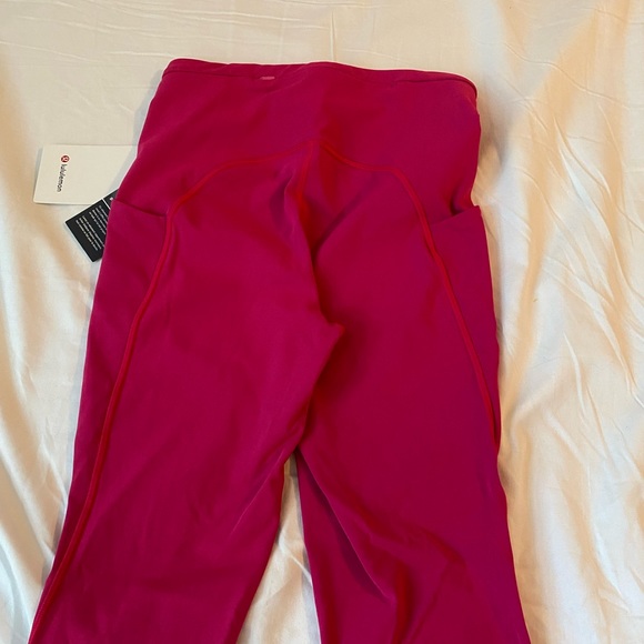 Lululemon fusha/pink, tights - Picture 5 of 5